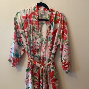 Natori floral robe